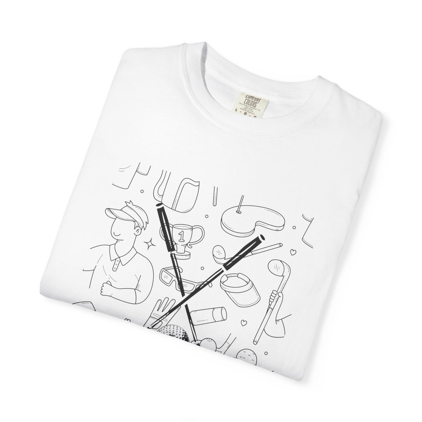 Golfing Is My Jam Unisex Garment-Dyed T-Shirt