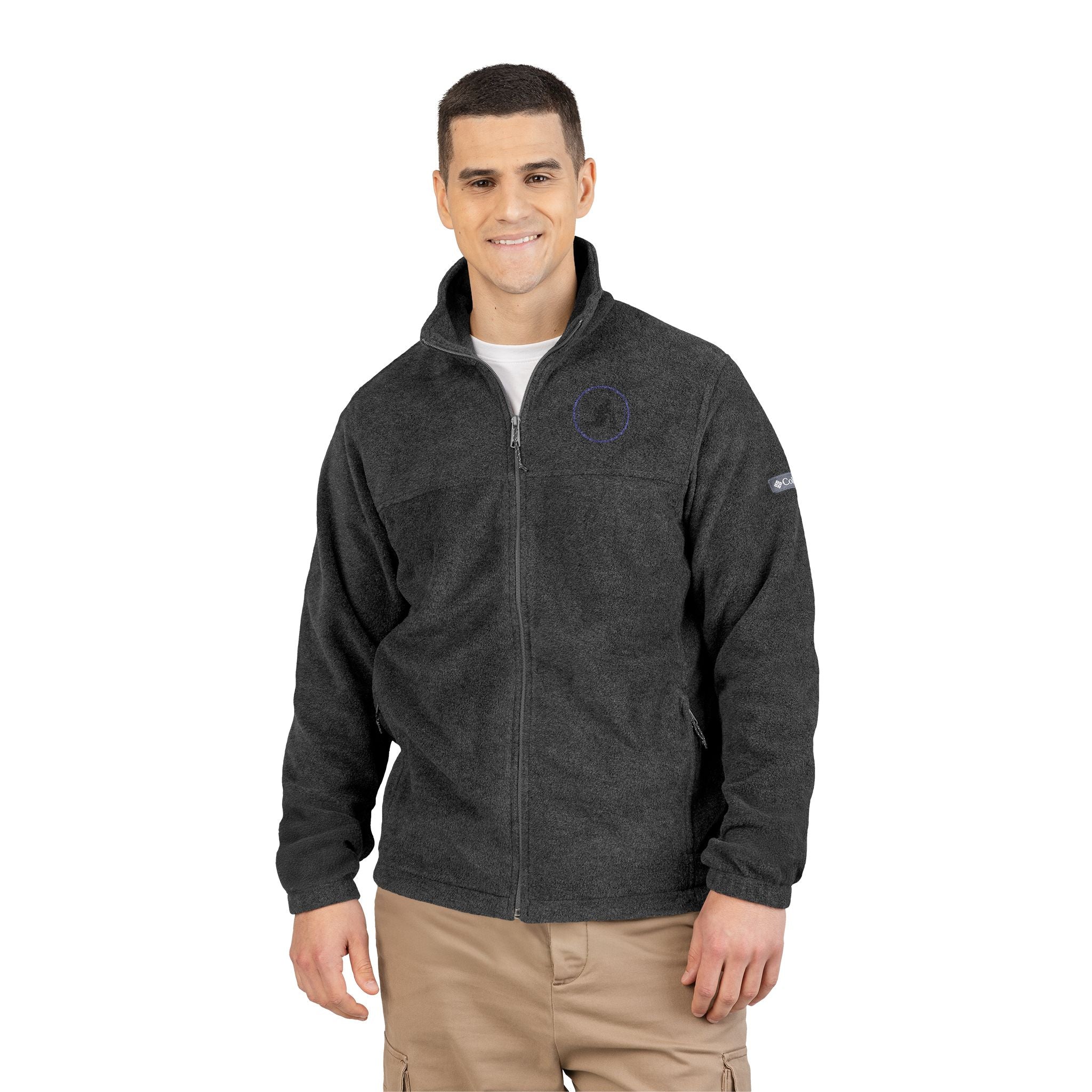 Unisex Columbia Fleece Jacket - Cozy, Custom Embroidered Outerwear for All Seasons, Travel, Gifting, Outdoor Adventures, Relaxed Casual Wear
