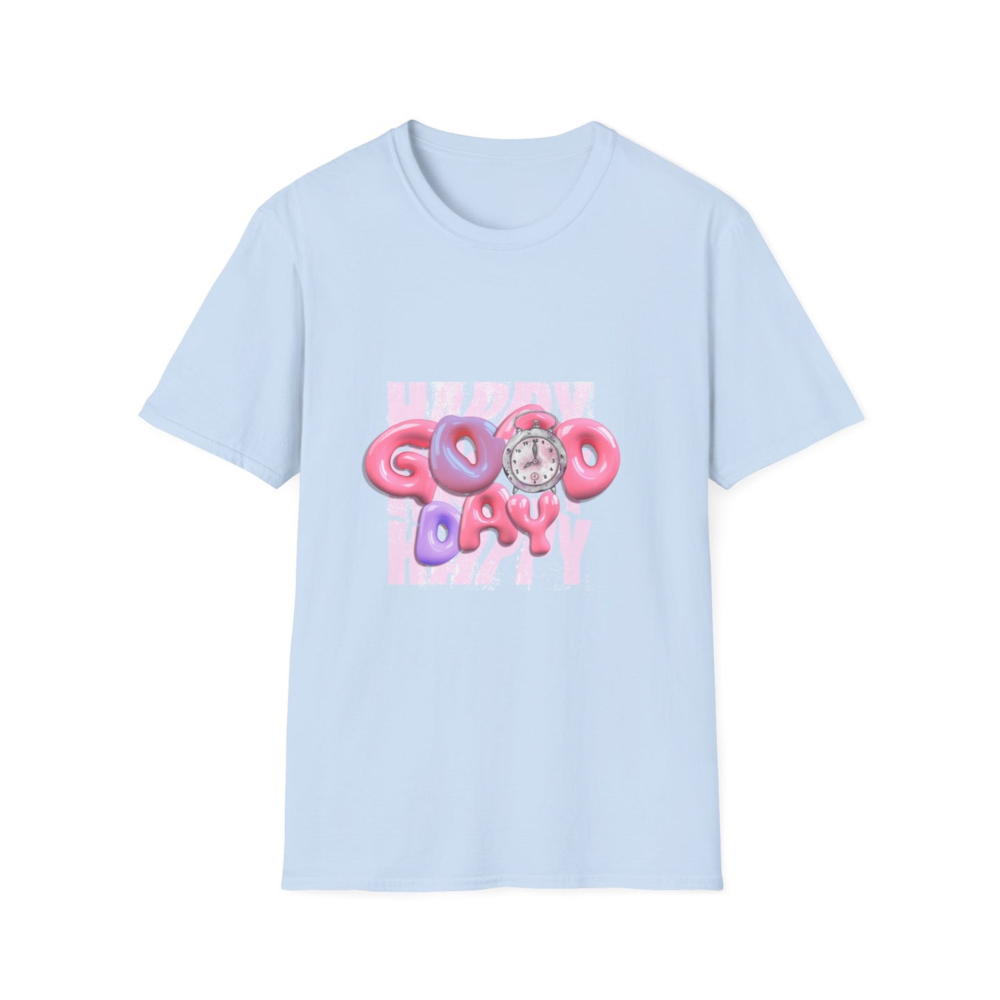 Happy Good Day Unisex Softstyle T-Shirt