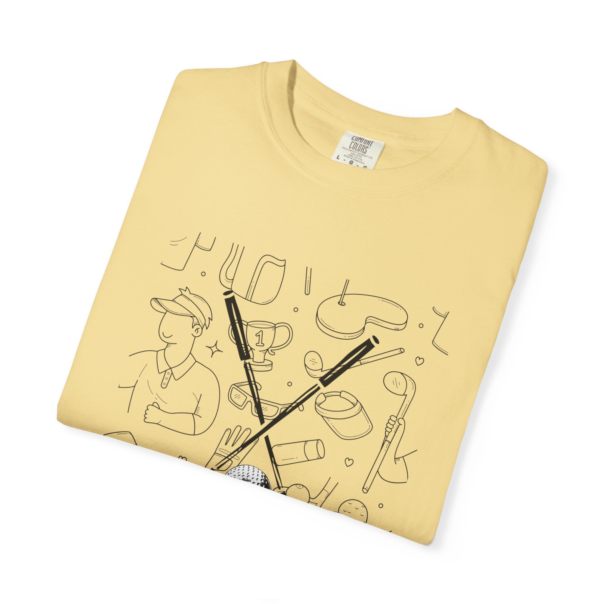 Golfing Is My Jam Unisex Garment-Dyed T-Shirt