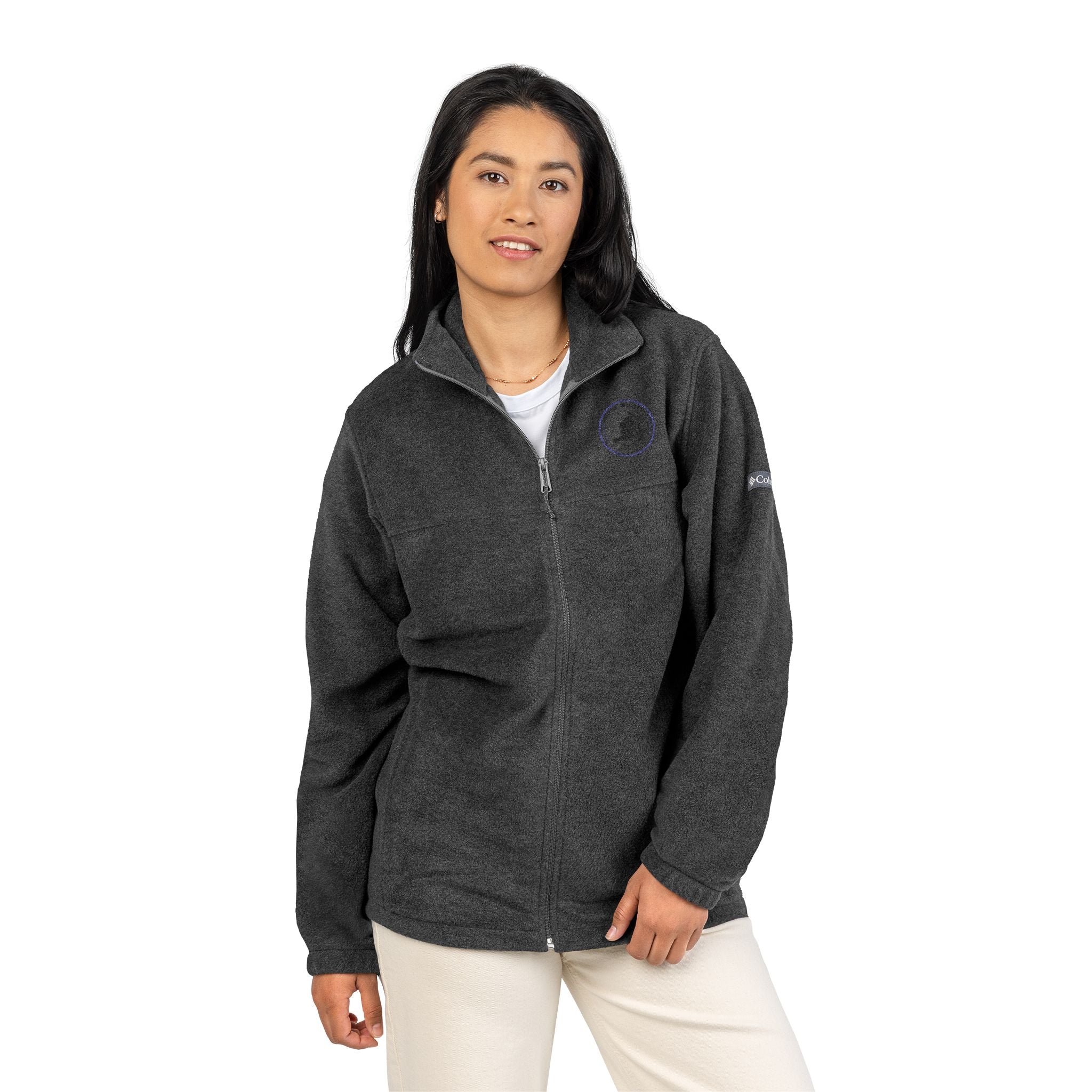 Unisex Columbia Fleece Jacket - Cozy, Custom Embroidered Outerwear for All Seasons, Travel, Gifting, Outdoor Adventures, Relaxed Casual Wear