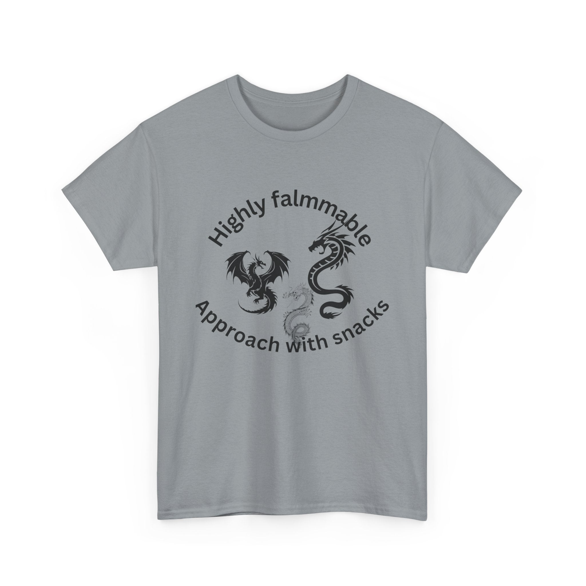dragon Unisex Heavy Cotton Tee - Stylish Automotive T-Shirt