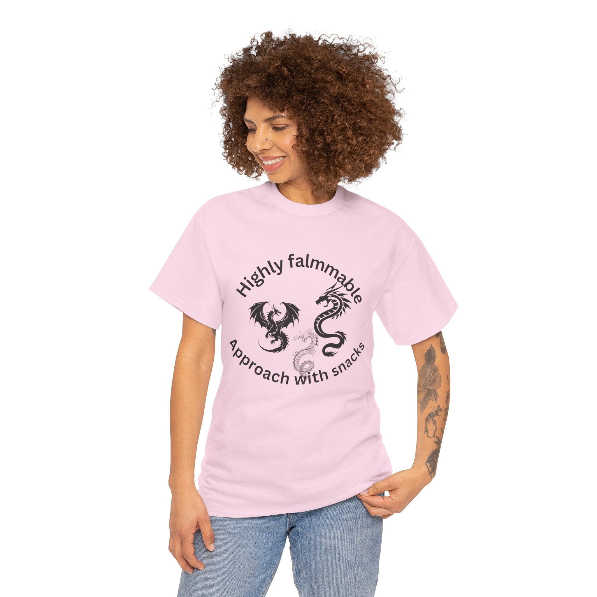 dragon Unisex Heavy Cotton Tee - Stylish Automotive T-Shirt