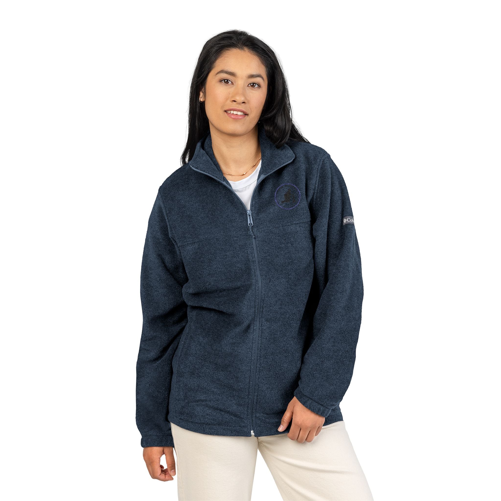Unisex Columbia Fleece Jacket - Cozy, Custom Embroidered Outerwear for All Seasons, Travel, Gifting, Outdoor Adventures, Relaxed Casual Wear