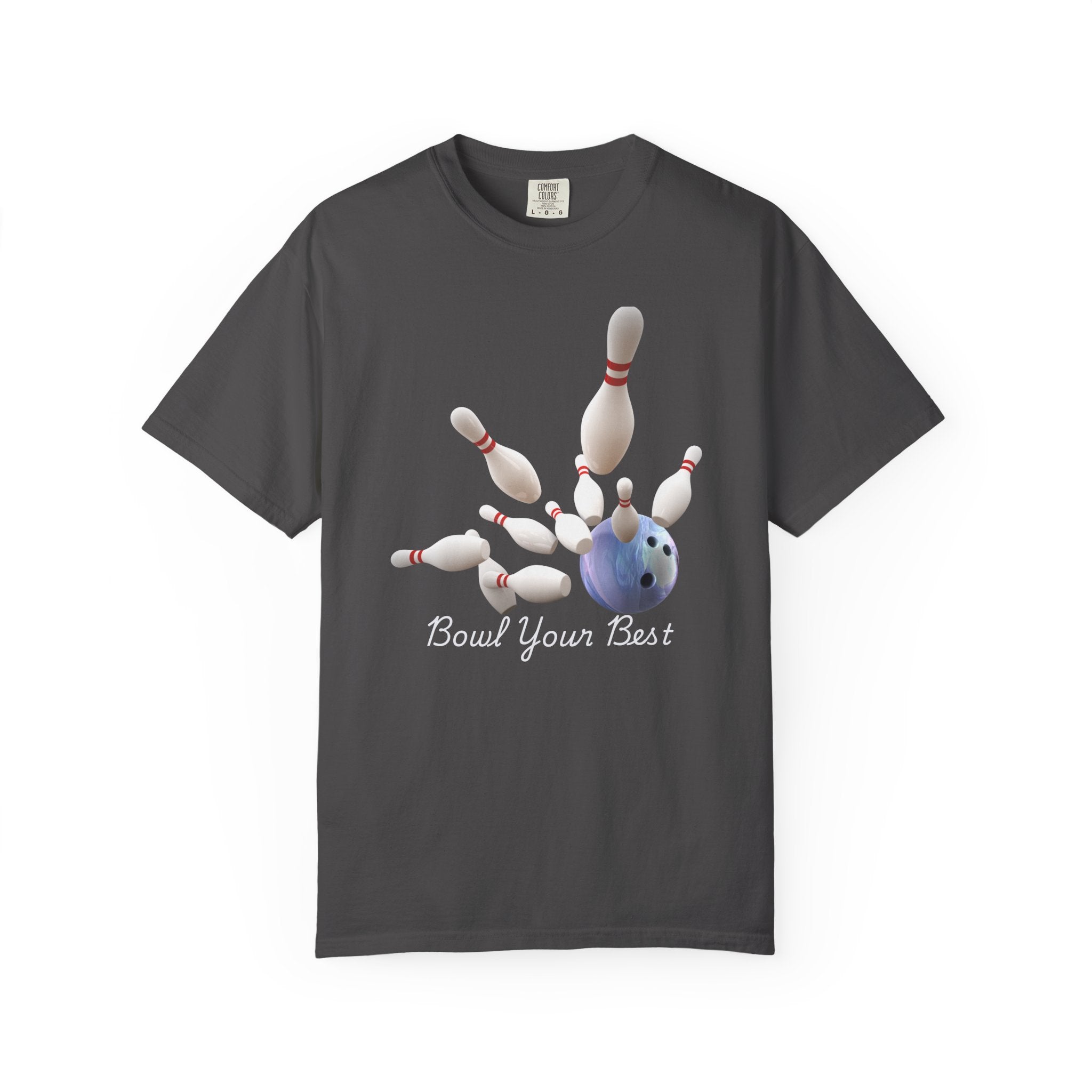 Funny Bowling T-Shirt - 'Bowl Your Best' Graphic Tee