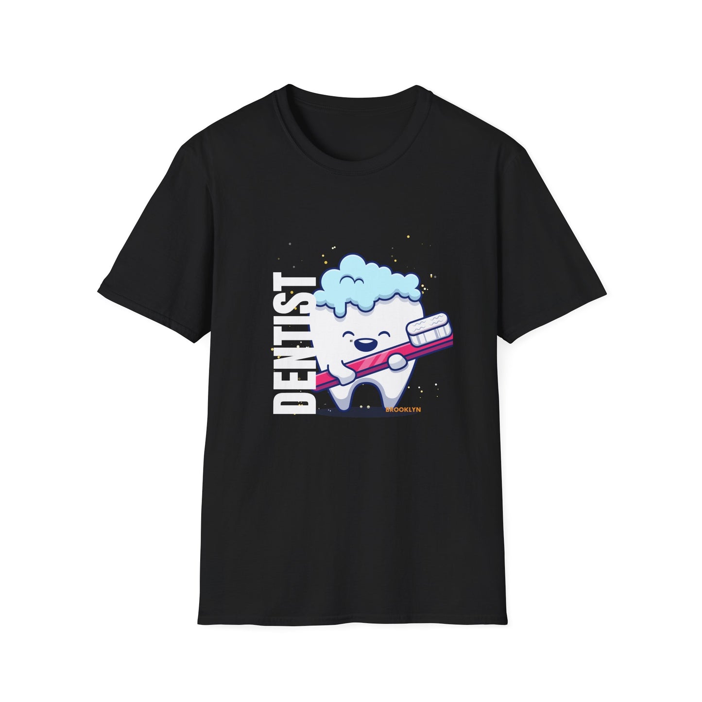 Cute Dental Hygiene Unisex Softstyle T-Shirt