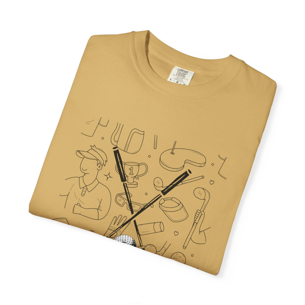 Golfing Is My Jam Unisex Garment-Dyed T-Shirt