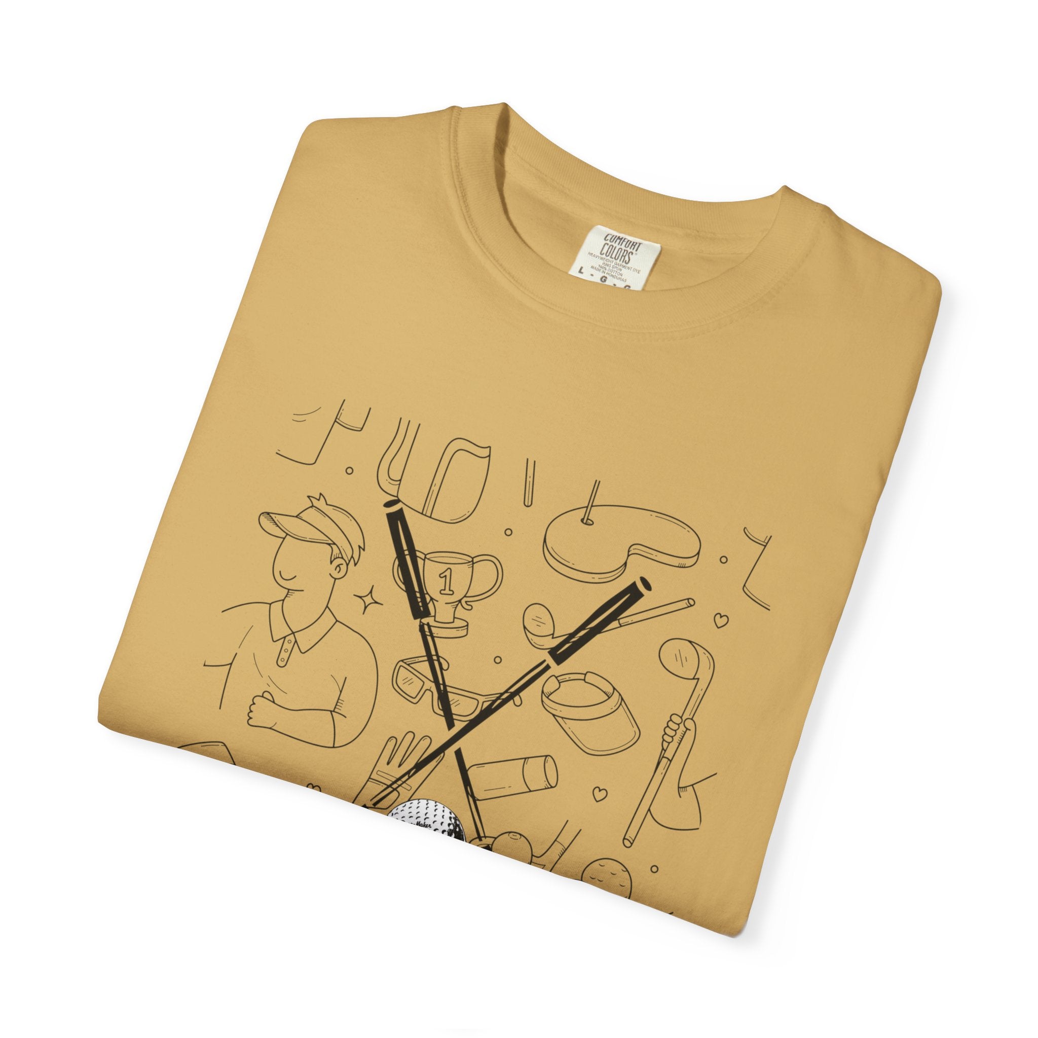 Golfing Is My Jam Unisex Garment-Dyed T-Shirt