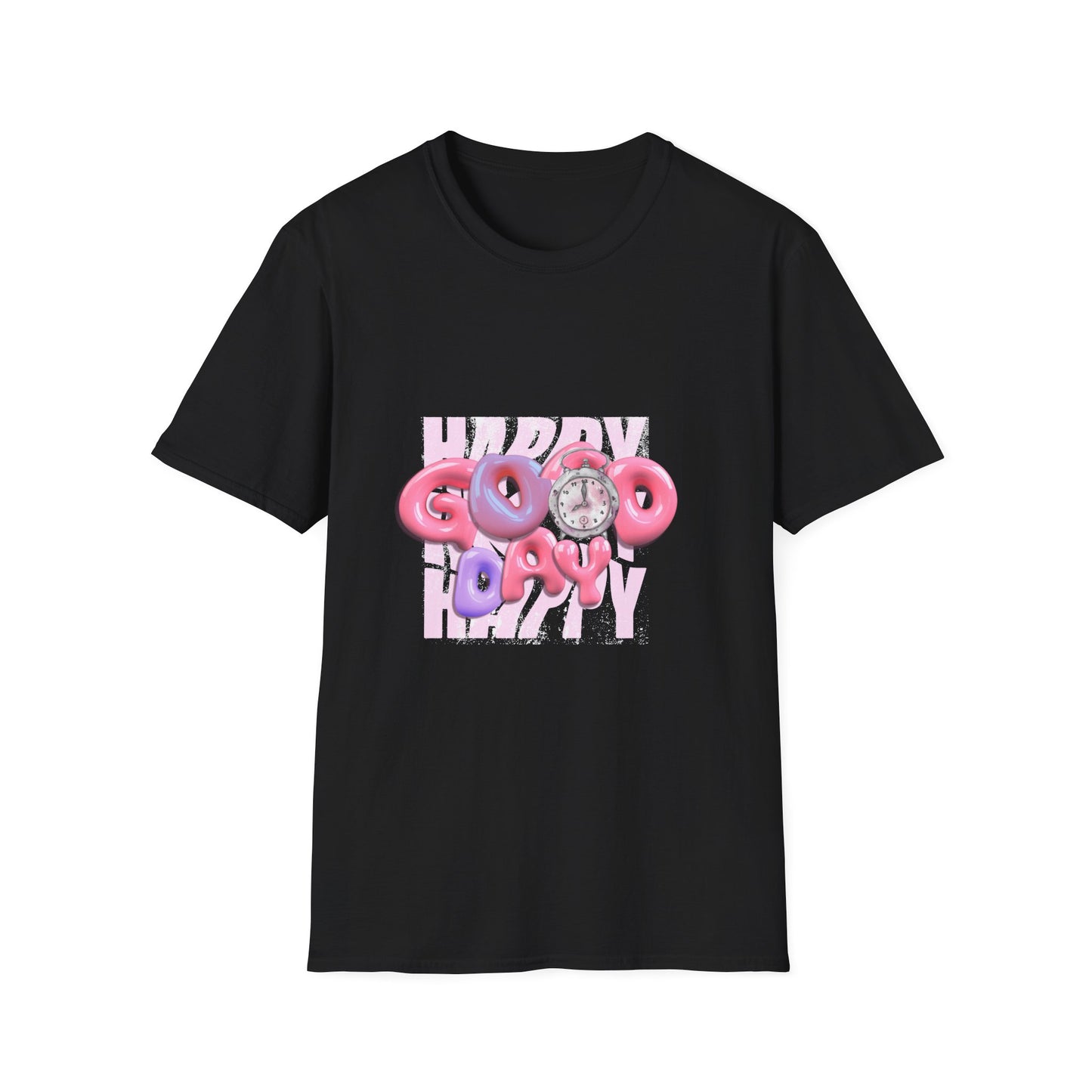 Happy Good Day Unisex Softstyle T-Shirt