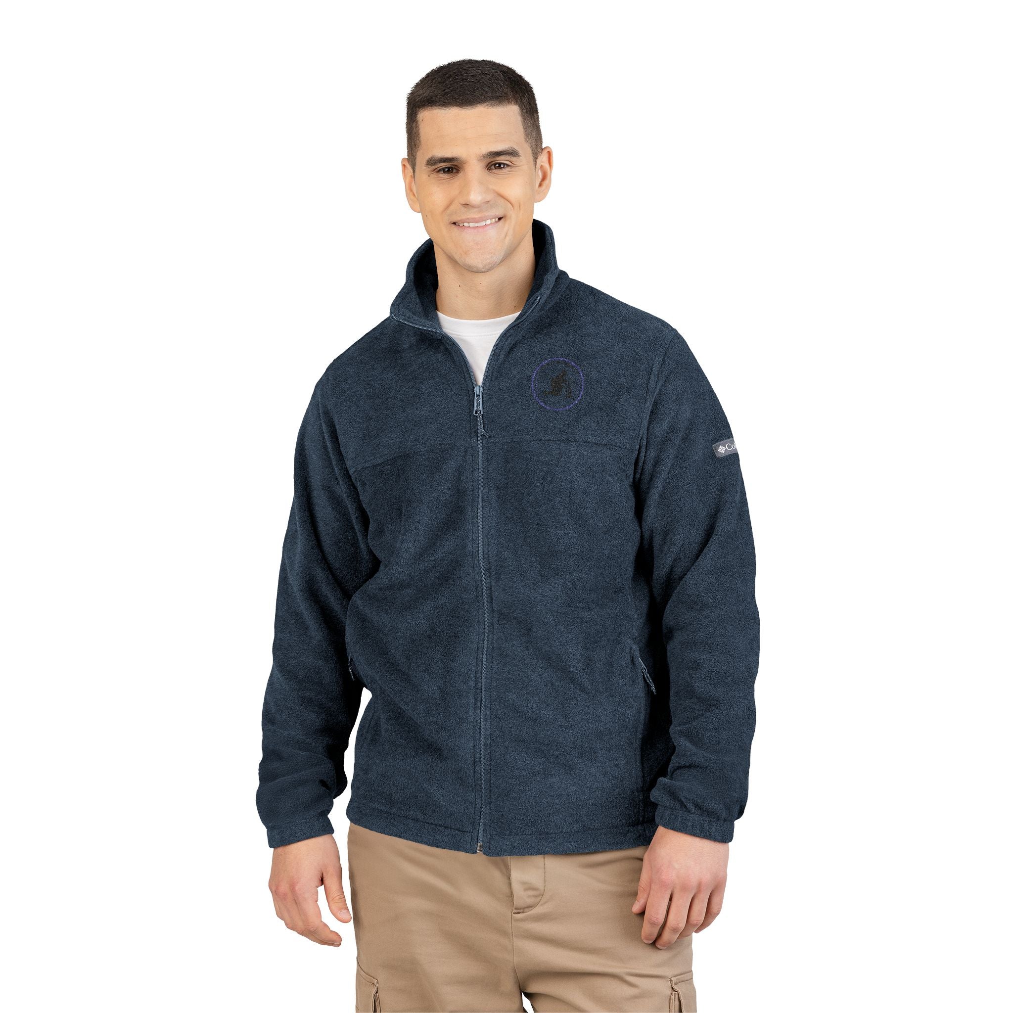 Unisex Columbia Fleece Jacket - Cozy, Custom Embroidered Outerwear for All Seasons, Travel, Gifting, Outdoor Adventures, Relaxed Casual Wear