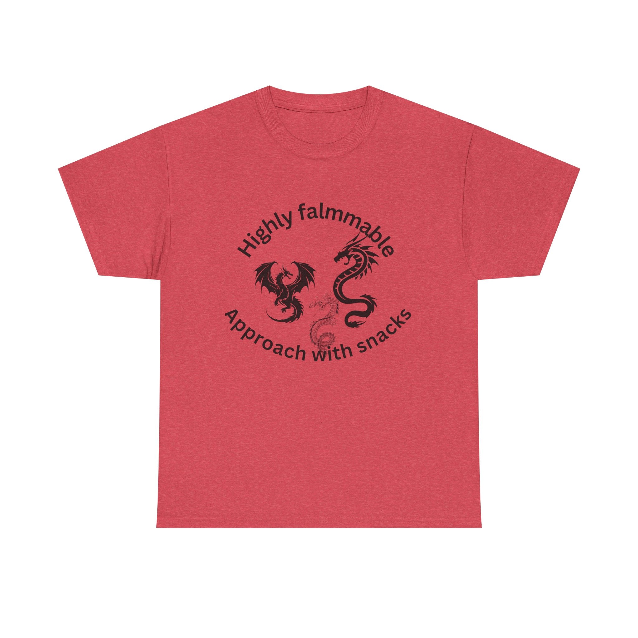 dragon Unisex Heavy Cotton Tee - Stylish Automotive T-Shirt