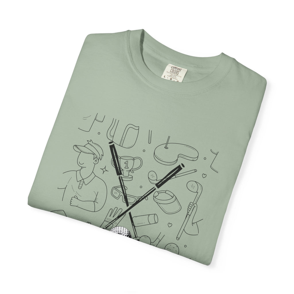Golfing Is My Jam Unisex Garment-Dyed T-Shirt