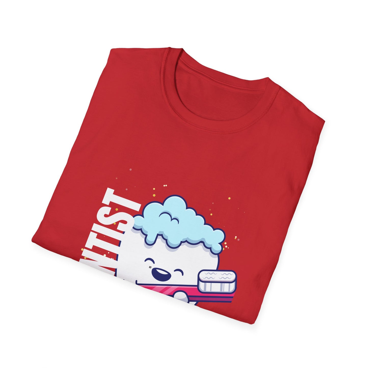 Cute Dental Hygiene Unisex Softstyle T-Shirt