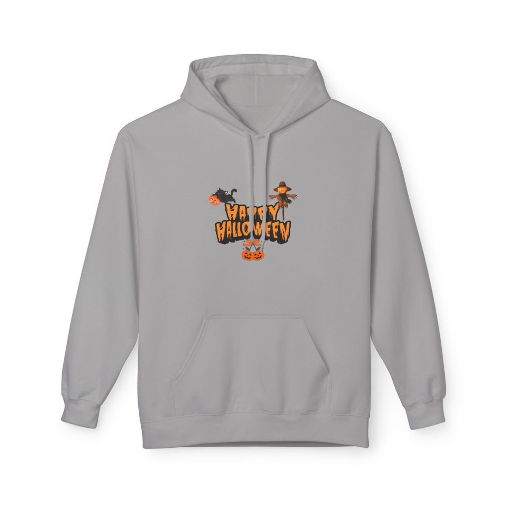 Halloween Fleece Hoodie, Cozy Trick or Treat Sweater, Unisex Fall Apparel, Spooky Season Gift, Festive Celebration Wear