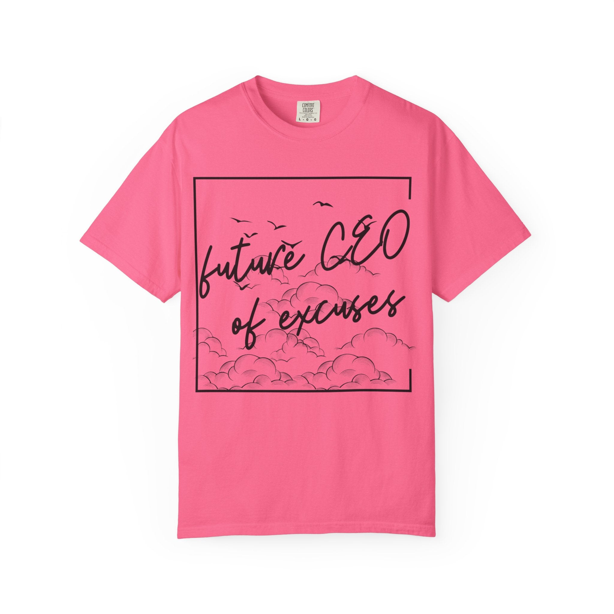 Future CEO of Excuses Unisex Garment-Dyed T-Shirt