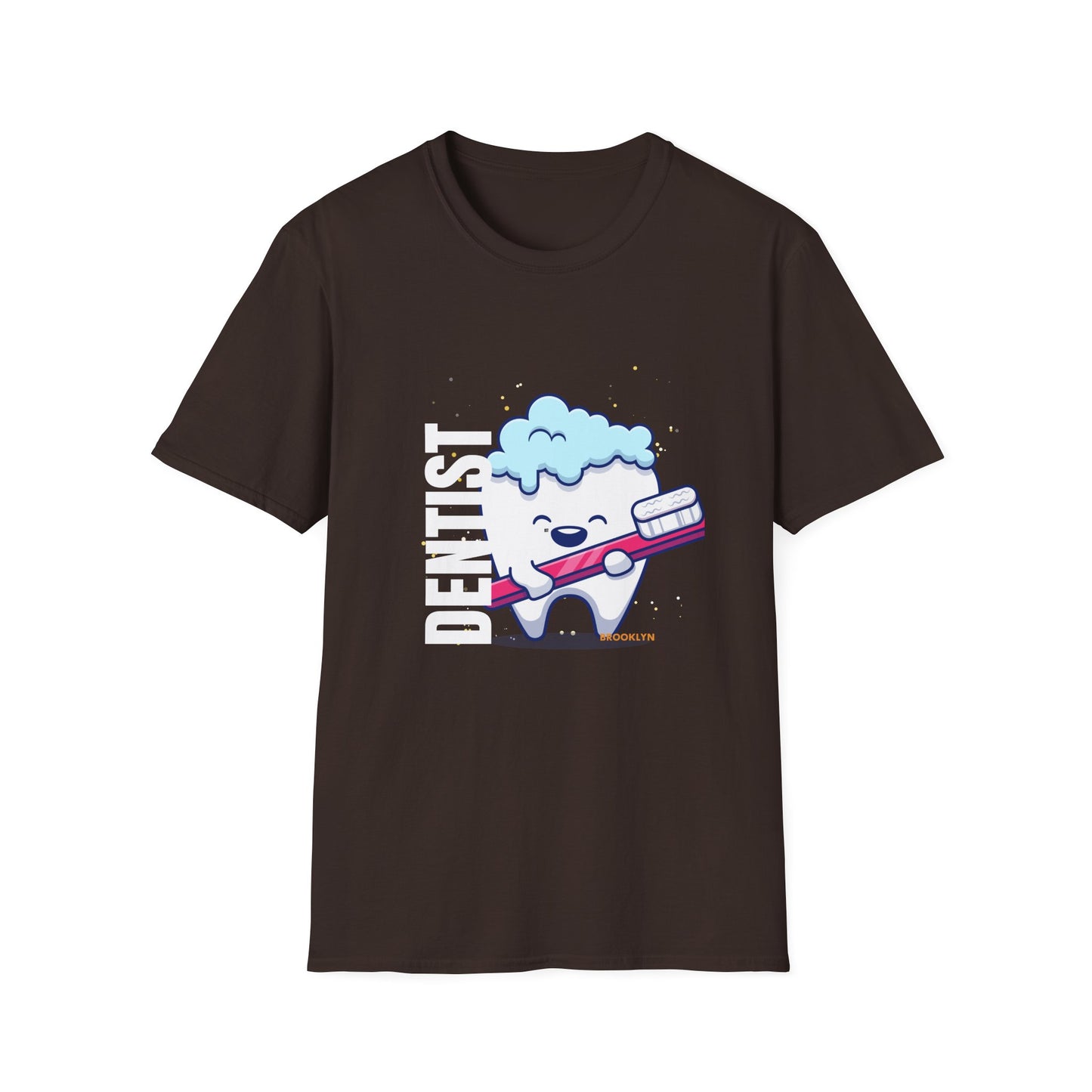 Cute Dental Hygiene Unisex Softstyle T-Shirt
