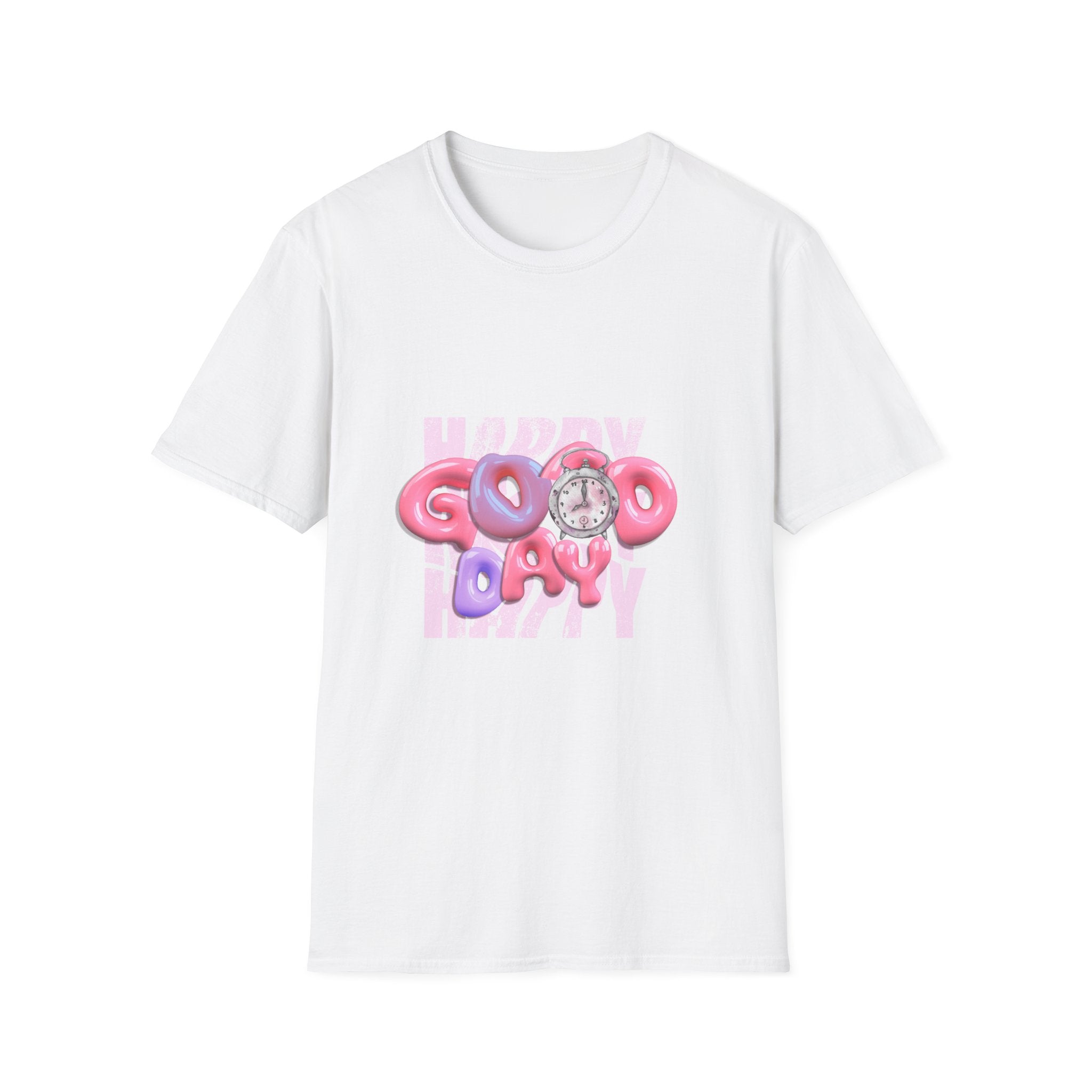 Happy Good Day Unisex Softstyle T-Shirt