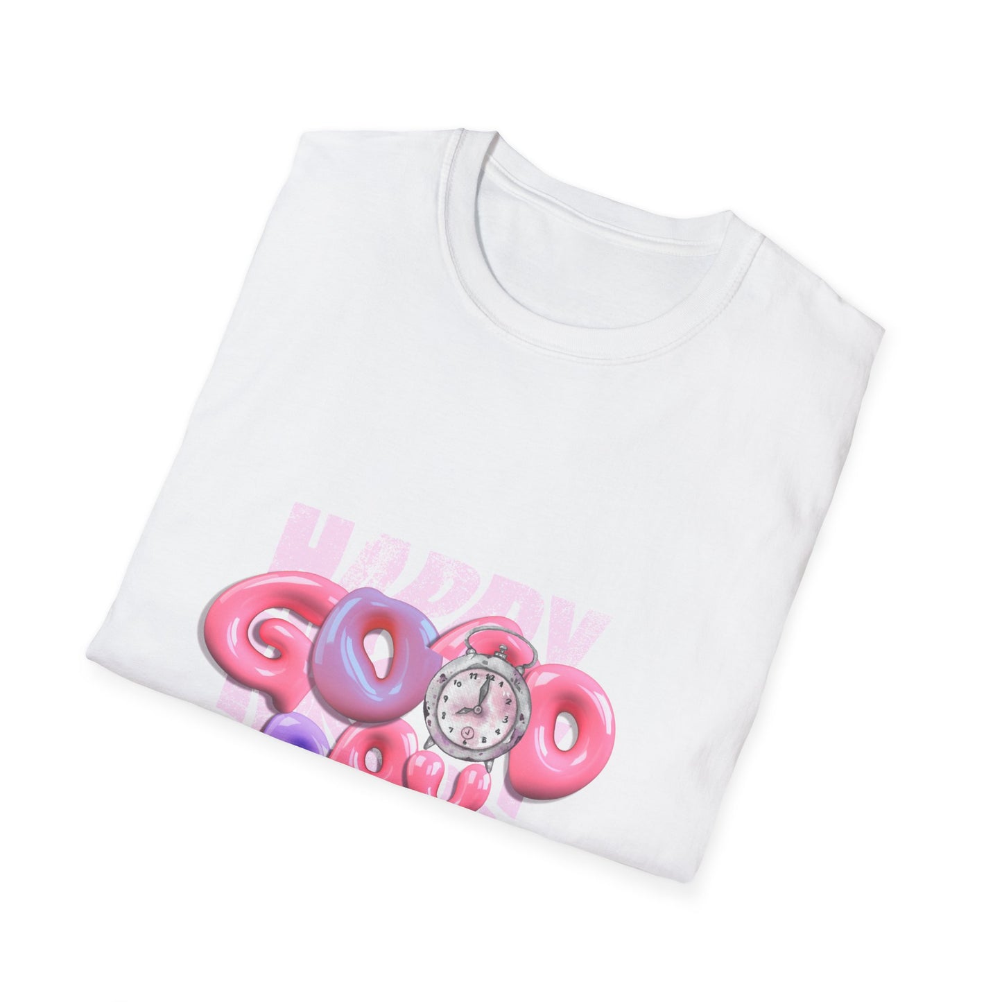 Happy Good Day Unisex Softstyle T-Shirt