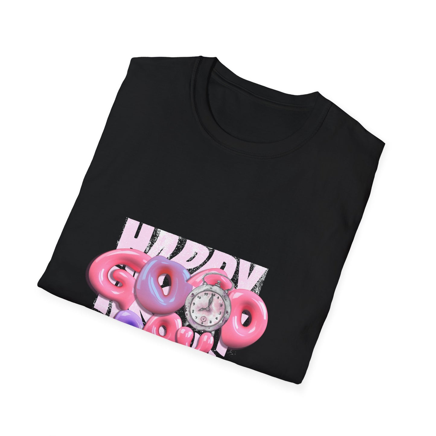 Happy Good Day Unisex Softstyle T-Shirt