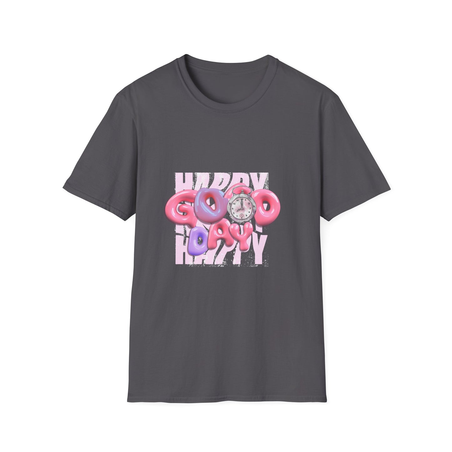 Happy Good Day Unisex Softstyle T-Shirt